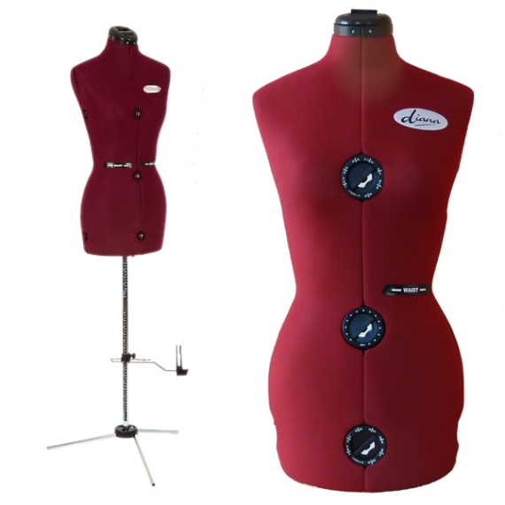 Adjustable 4 Part Dress Form (Dressmaking dummy)