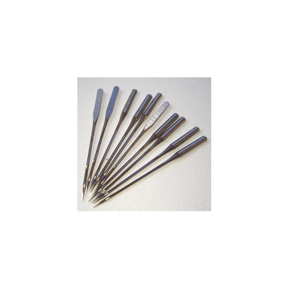 Standard Point Overlock Needles 15x1, Hax1, 705, 2020, 2022, Packet of