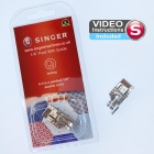 1/4" Foot with Guide By Singer with Video Instructions