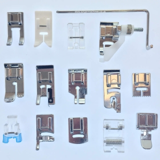 A Mending foot set of 15 accessories
