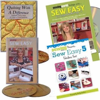 Sewing Tutorial DVD and Books