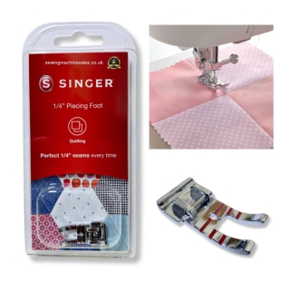 Genuine Singer 1/4" Piecing Foot