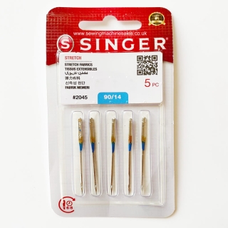 Ball point sewing machine needles