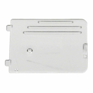 Clear plastic bobbin plate