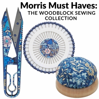 Morris Must Haves: The Woodblock Sewing Collection