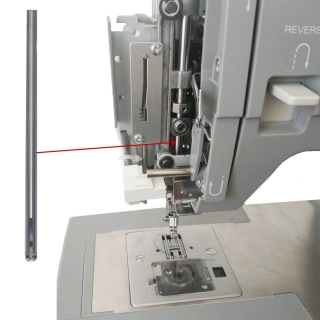 Needle bar on mechanical heavy duty machines
