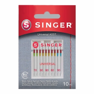 Singer assorted sizes 70,80,90