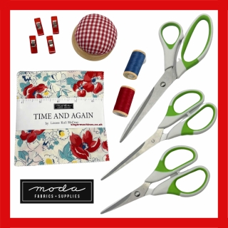 Creative Quilting bundle including genuine Moda Charm Pack