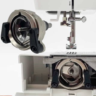 Complete Raceway Shuttle Assembly for Front Loading Sewing Machines