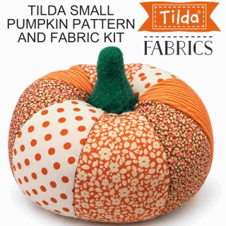 Tilda Make a Pumpkin Pattern Kit for a Small Size Pumpkin