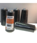 The 2nd most popular colour for overlocking thread, Jet Black 2500m, 100% polyester Toldi-Lock