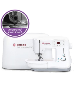 Singer Featherweight C240 with very special IEF - Even Feed System