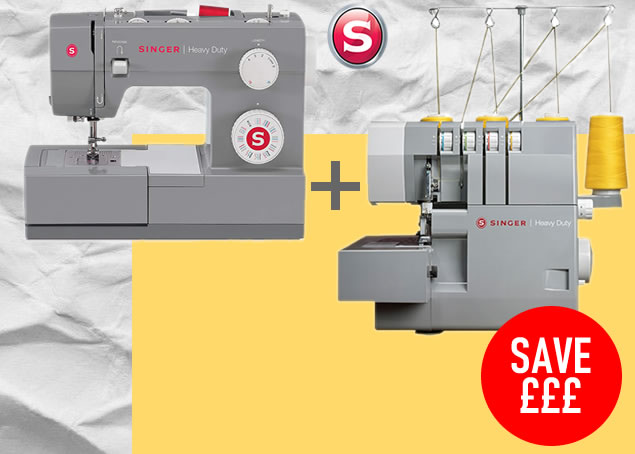 Better Together Combo Deal Overlocker and Heavy-Duty Model