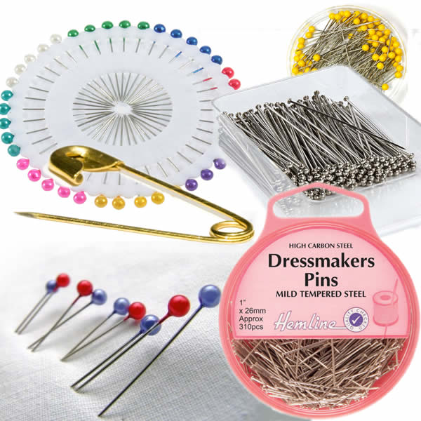 200 Pcs Sewing Pins for Fabric, 2.2 Inch Gourd Shaped Decorative Straight  Pins for Corsage Straight Quilting Pins with Colored Heads for Bouquet